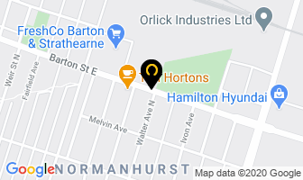 Holistic Health Center in Hamilton map
