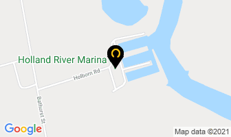 Holland River Marina in Kanata map