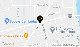 Holliday Veterinary Hospital in Cambridge map