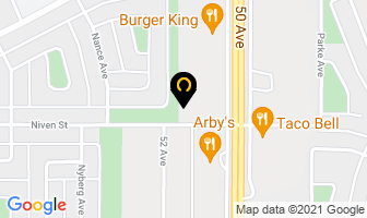Holly's Vitamin Shop in Red Deer map