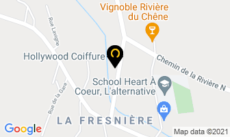 Hollywood Coiffure in Lebel-sur-Quévillon map