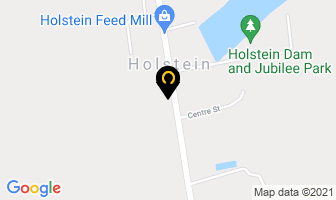 Holstein General Store in Southgate map