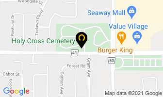 Holy Cross Cemetery in Chilliwack map