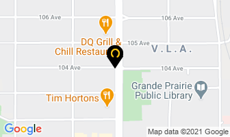 Holy Hypnotic Hypnotherapy in Grande Prairie map