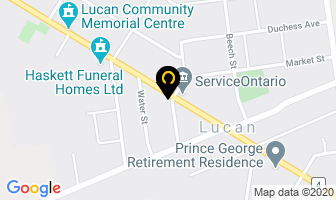 Holy Trinity Anglican Church in Lucan map
