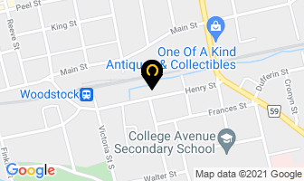Home Building Products in Woodstock map