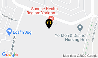 Home Care in Yorkton map