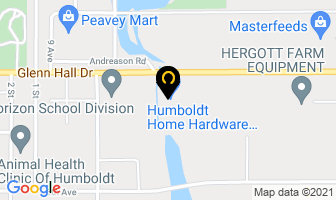 Home Hardware Building Centre in Humboldt map