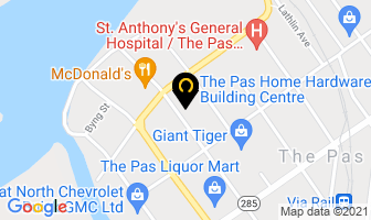 Home Hardware Building Centre in The Pas map