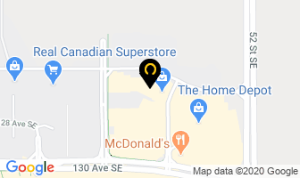 Home Outfitters in Calgary map