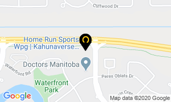 Home Run Sports in Winnipeg map