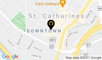 Homes & Land Magazine in St. Catharines map