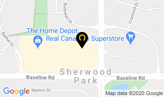 Homesense in Sherwood Park map