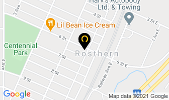 Homestyle Meats in Rosthern map