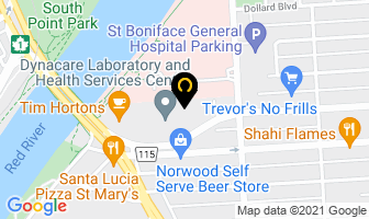 Honba Sushi in Winnipeg map