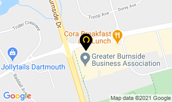 Honda Canada in Dartmouth map