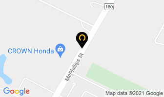 Honda Winnipeg in Winnipeg map