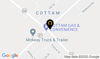 Honest Auto Service in Kingsville map