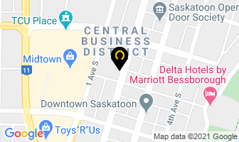 Honey Bun Cafe in Saskatoon map