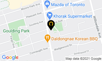 Honey Driving School in Orillia map