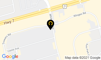 Honeywell Security in Vaughan map