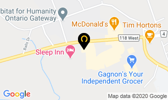 Hong Kong Buffet in Bracebridge map