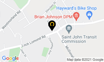 Hong Kong Take Out Restaurant in Saint John map