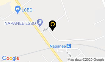 Hooked On Hair in Napanee map