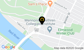 Hope Centre Ministries in Winnipeg map