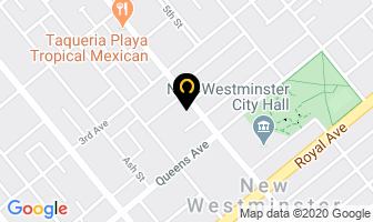 Hope International Development Agency in New Westminster map