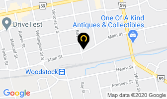 Hope Massage Therapy in Woodstock map