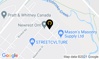 Hoppe North America in Mississauga map