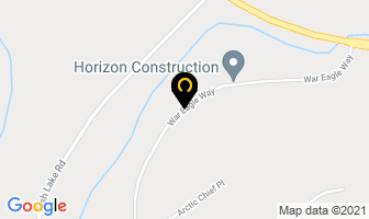 Horizon Construction Ltd in Whitehorse map