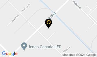 Horizon Data Supplies in Brampton map