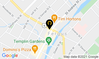 Horizon Restaurant Inc in Fergus map
