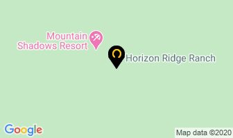 Horizon Ridge Ranch in Radium Hot Springs map