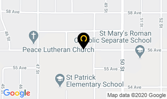 Horizon School Division No 67 Dr Hamman School in Taber map