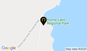 Horne Lake Regional Park in Nanaimo map