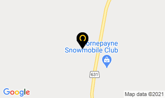 Hornepayne Snowmobile Club Inc in Algoma District map
