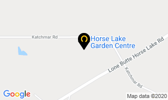 Horse Lake Garden Centre in Lone Butte map