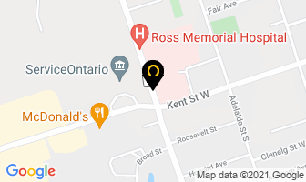 Hospital Alliance Group in Lindsay map
