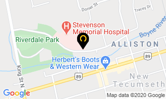 Hospital Alliance Group in New Tecumseth map