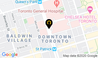 Hospital For Sick Children in Toronto map