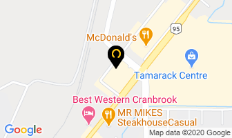 Hospitality Courtyard Inn in Cranbrook map