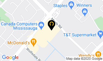 Hot Breads in Mississauga map