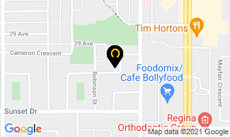Hot Hair Studio in Regina map
