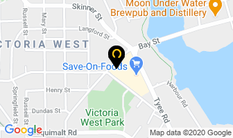 Hot House Pizza in Victoria map
