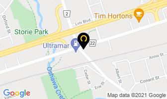 Hot Spot Auto Parts in Oshawa map