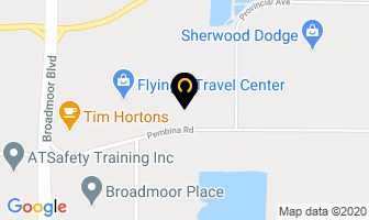 Hot Tap in Sherwood Park map
