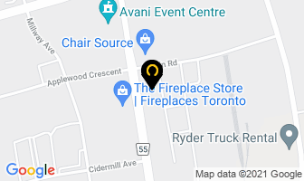 Hot Yoga Wellness in Vaughan map
